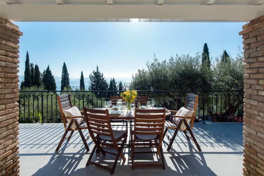 Lucky villas corfu exterior downstairs 06