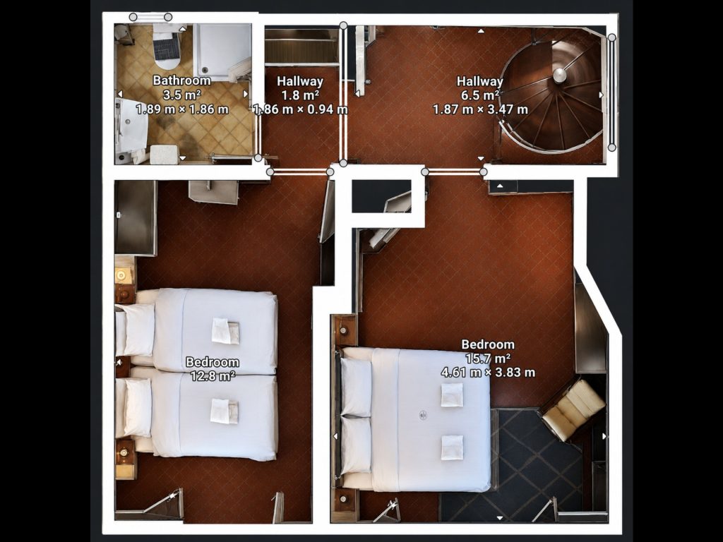 guest house floor plan upstairs